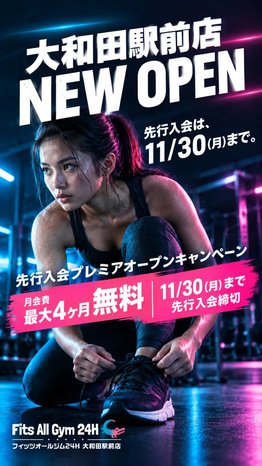 大和田駅前店 NEW OPENのバナー